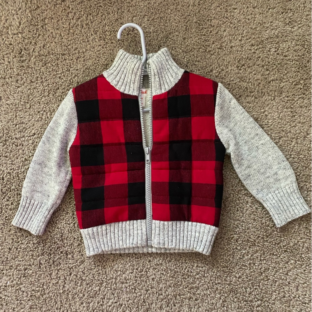Boy Cat and Jack Sweater Jacket